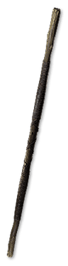 Mirror-base quarterstaff